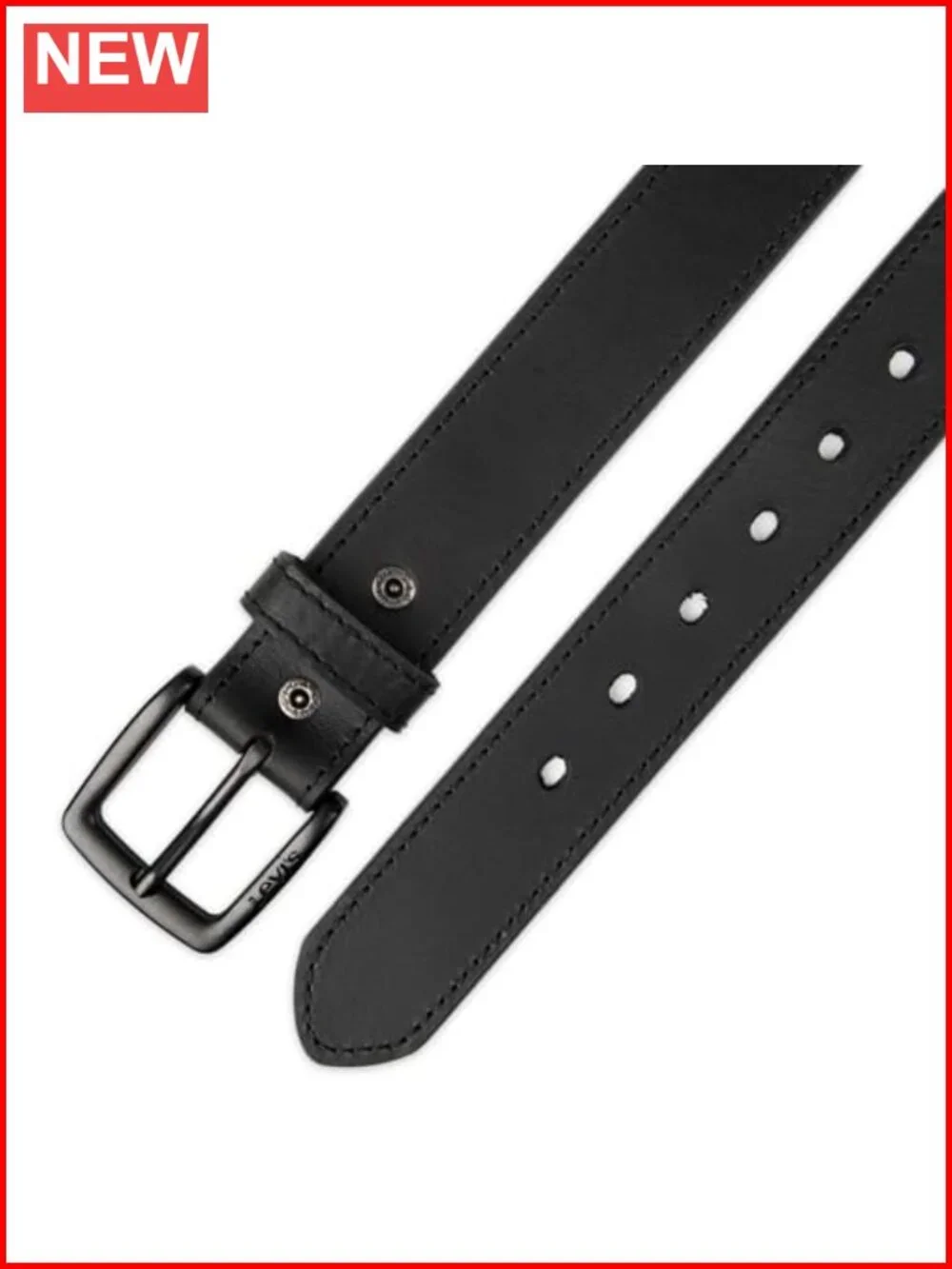 Men's Casual Leather Belt, 1.5